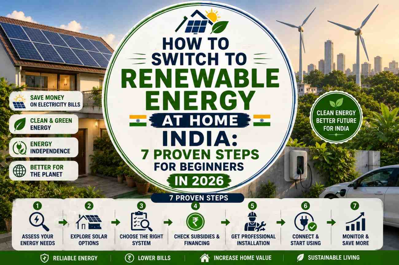 How to Switch to Renewable Energy at Home