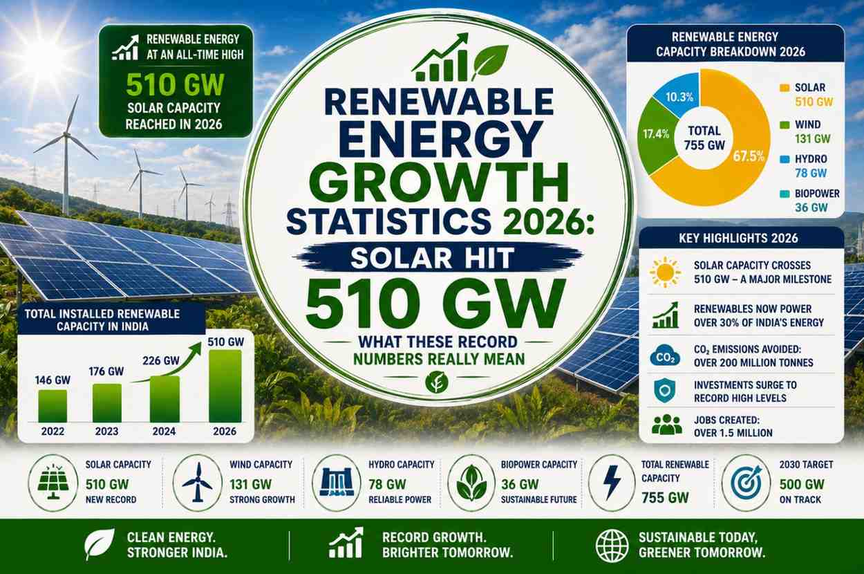 renewable energy growth statistics