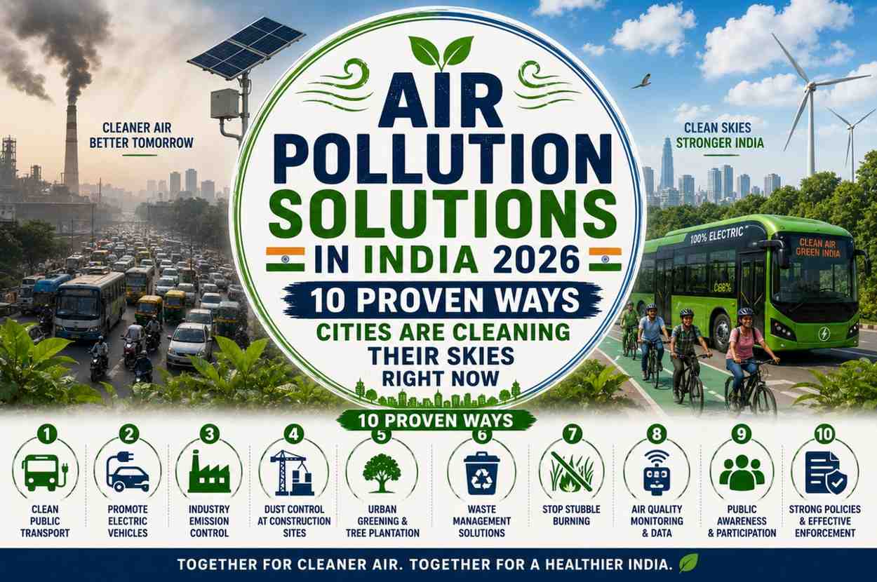 Air pollution solutions in India