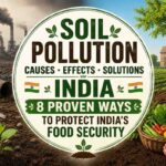 Soil pollution causes effects solutions India