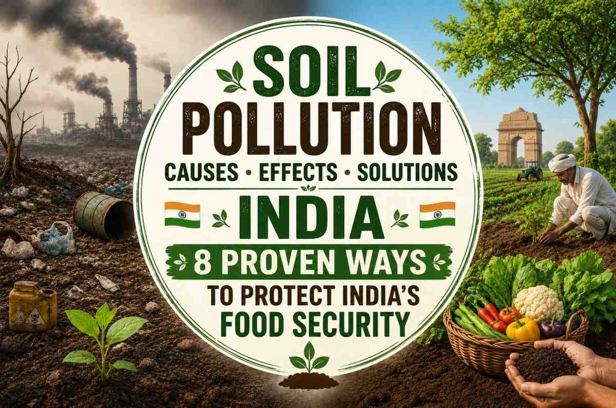 Soil Pollution Causes Effects Solutions India: 8 Proven Ways to Protect India’s Food Security