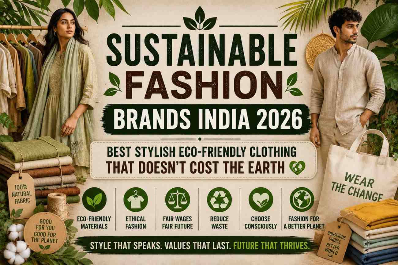 sustainable fashion brands India 2026