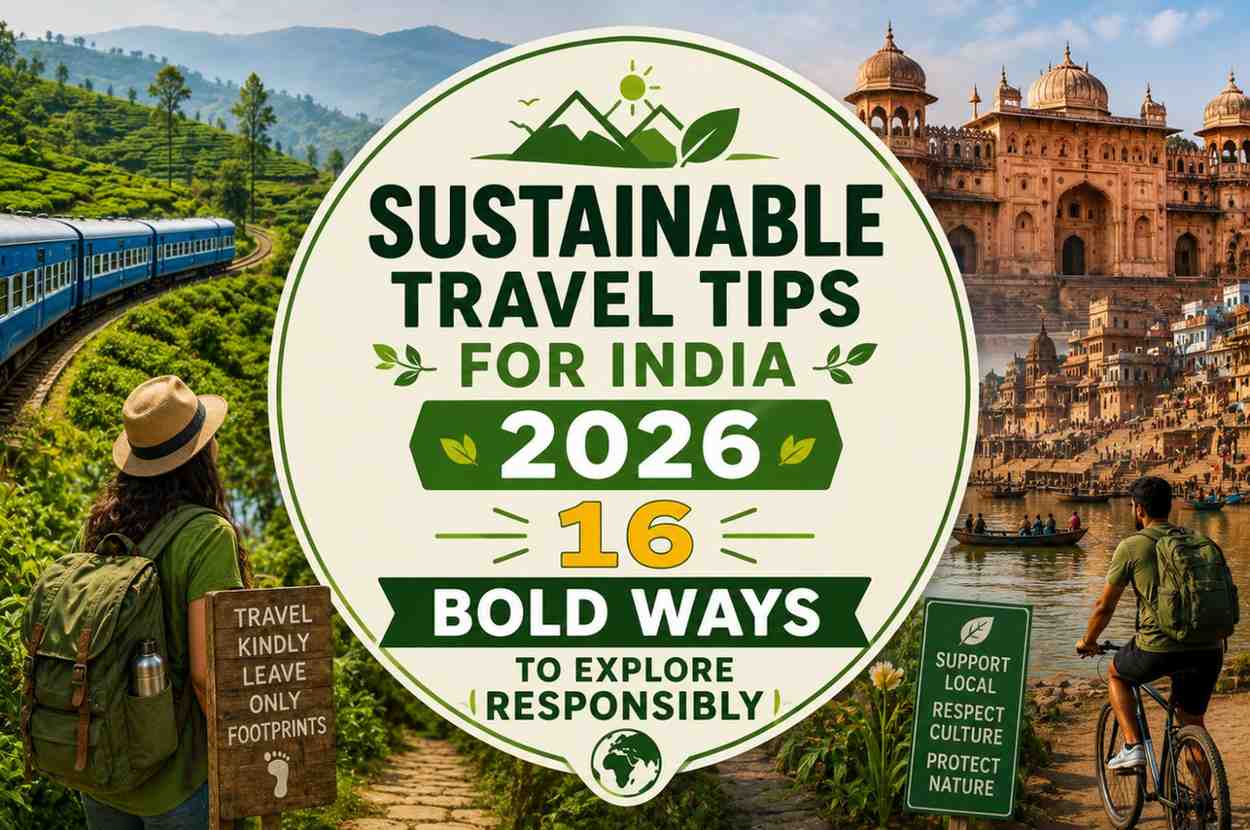 Sustainable Travel Tips For India 2026: 16 Bold Ways to Explore Responsibly