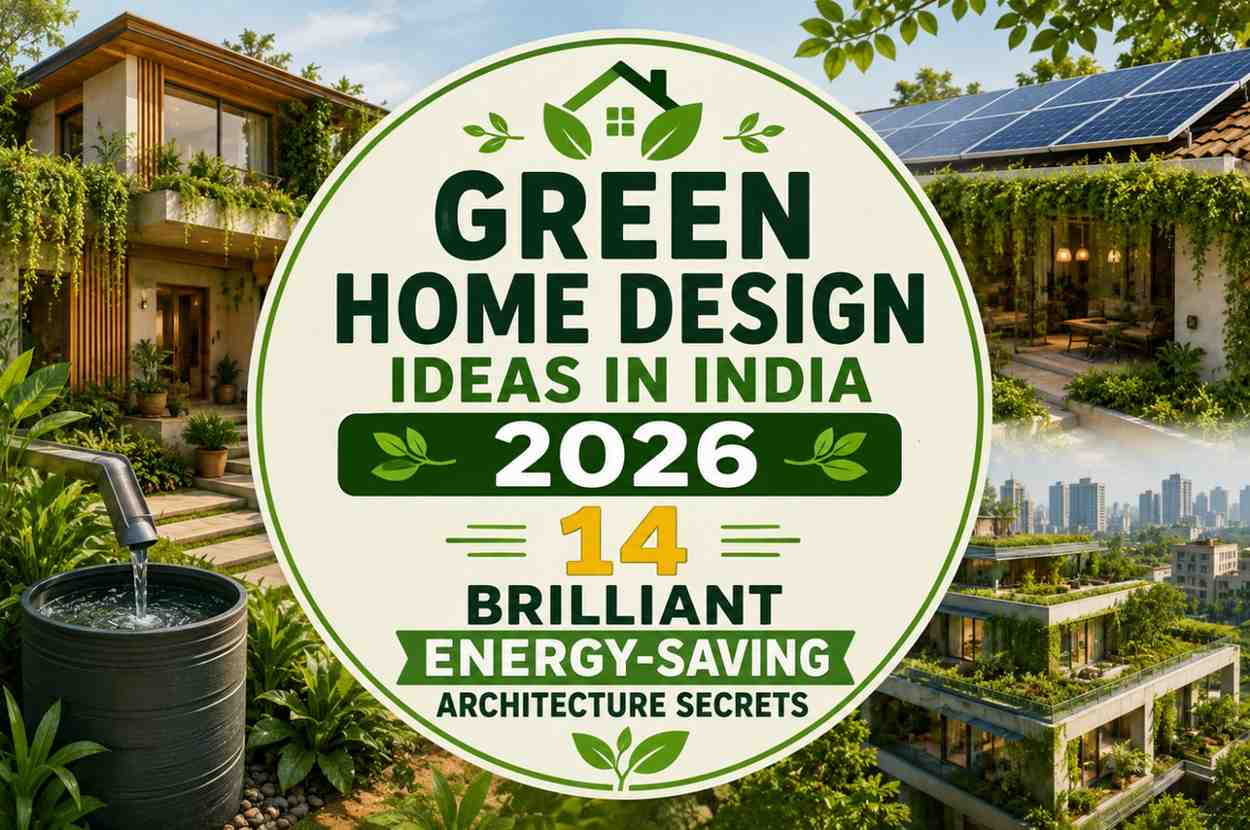 Green Home Design Ideas in India 2026: 14 Brilliant Energy-Saving Architecture Secrets