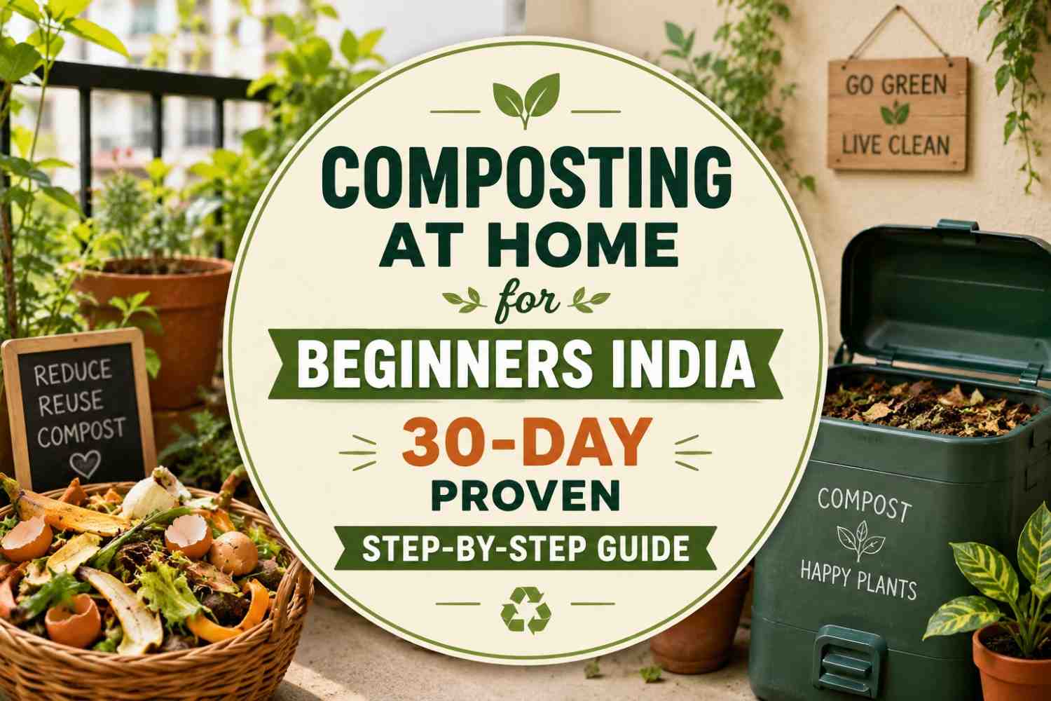 Composting at Home for Beginners India: 30-Day Proven Step-by-Step Guide